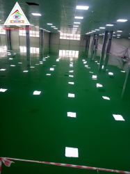 Thi công Sơn epoxy chống tĩnh điện  nhà máy ACE  KCN Đồng Văn 2 Hà Nam